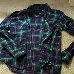 flannel top